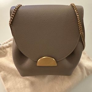 Polène Paris NEW Calf Leather Numero Uno Mini - Taupe